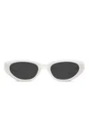 Gentle Monster Duns W2 Sunglasses In White