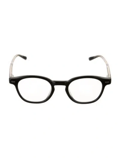Pre-owned Gentle Monster Eddy A Round Eyeglasses In Black