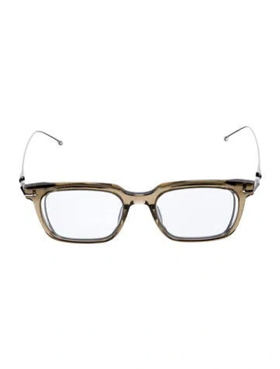 Pre-owned Gentle Monster Ego Square Eyeglasses In Brown