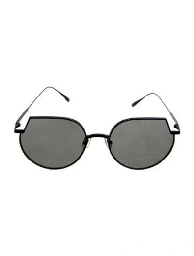Pre-owned Gentle Monster Elfcliff Square Sunglasses In Black