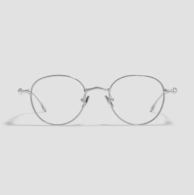 Pre-owned Gentle Monster Ep 02 Silver Glasses ⭐tracking⭐ In Clear
