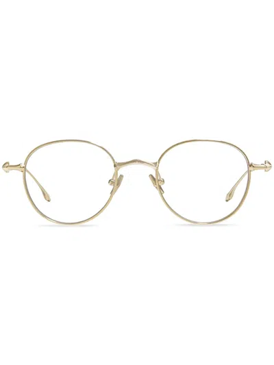 Gentle Monster Ep 031 Round-frame Glasses In Gold
