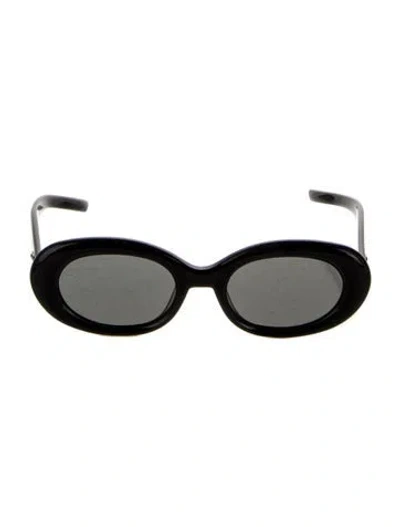 Pre-owned Gentle Monster Eve Round Sunglasses In Black