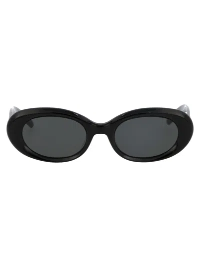 Gentle Monster Eve Sunglasses In 01 Black