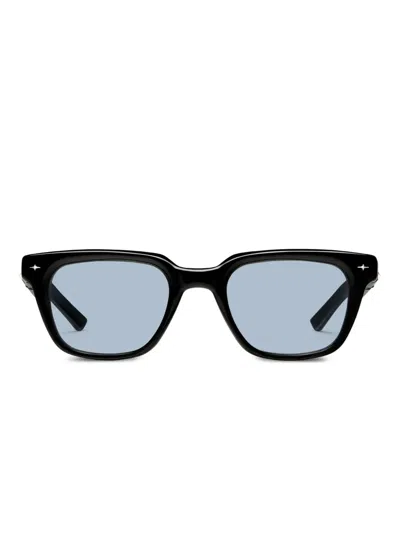 Gentle Monster Fata 01 (bl) Star-embellished Square-frame Glasses In Black