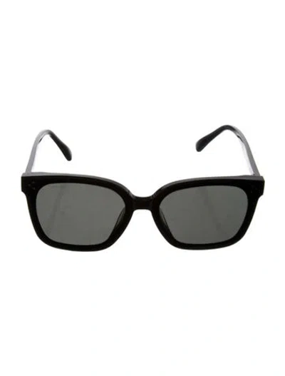 Pre-owned Gentle Monster Flatba Her Square Sunglasses In Black