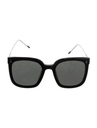 Pre-owned Gentle Monster Frida.yk Square Sunglasses In Black