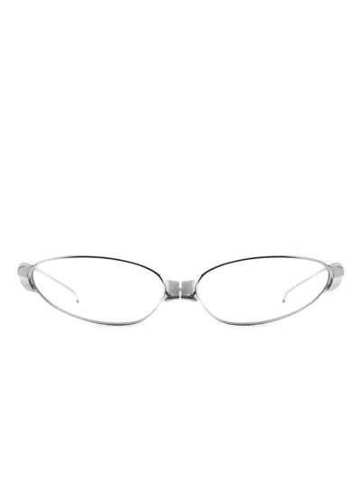 Gentle Monster Fuse 02 Brille Mit Ovalem Gestell In Brown