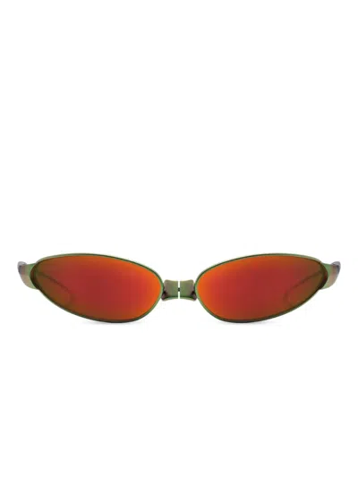 Gentle Monster Fuse Mgr1 Sunglasses In Red