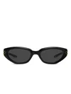 Gentle Monster Geometric-frame Sunglasses In Black