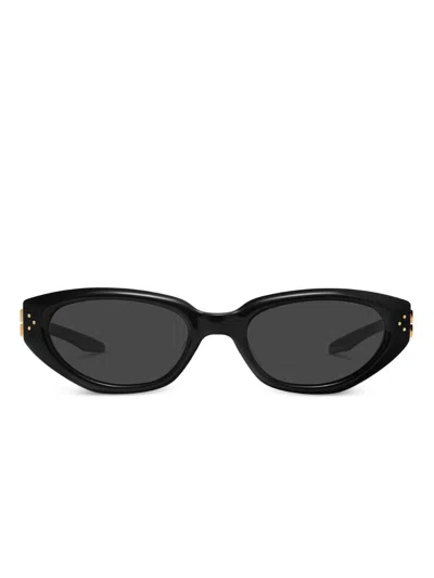 Gentle Monster Geometric-frame Sunglasses In Black