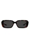 Gentle Monster Geometric-frame Sunglasses In Brown