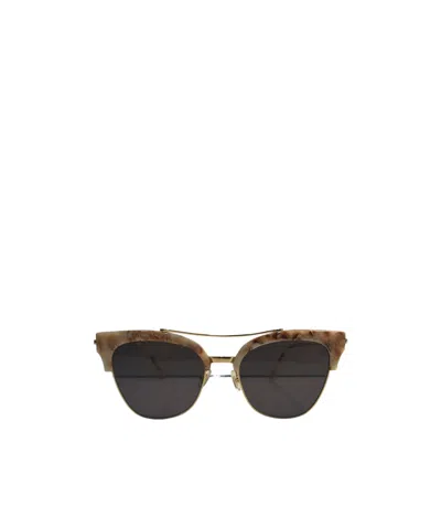 Gentle Monster Geometric Full-frame Sunglasses In Black