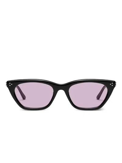 Gentle Monster Gisele 01(v) Cat-eye Sunglasses In Black