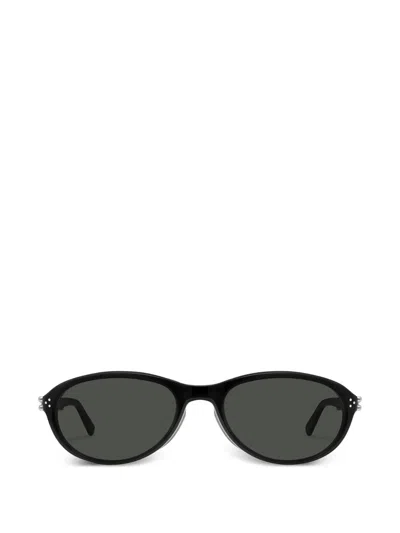Gentle Monster Harv Oval-frame Sunglasses In Black