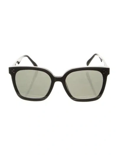 Pre-owned Gentle Monster Her 01 Square Sunglasses In Black