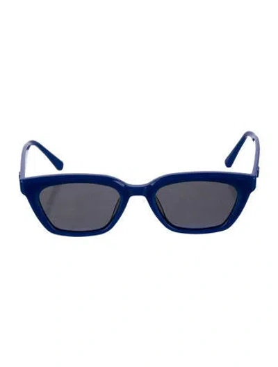 Pre-owned Gentle Monster Hue Narrow Sunglasses In Blue