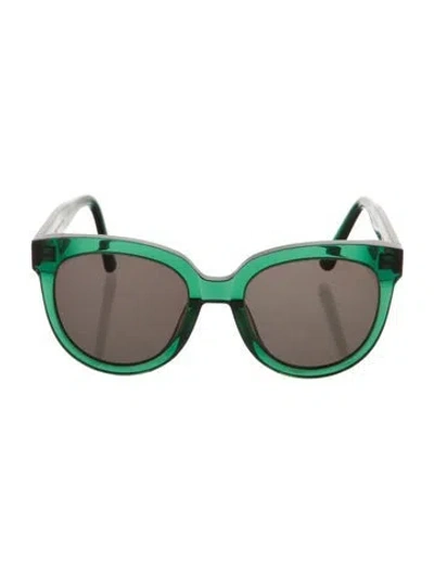 Pre-owned Gentle Monster Illusion Round Square Sunglasses In Green