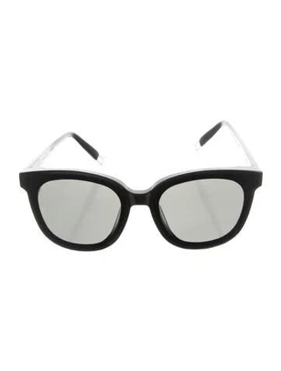Pre-owned Gentle Monster In Scarlet Oversize Sunglasses In Black