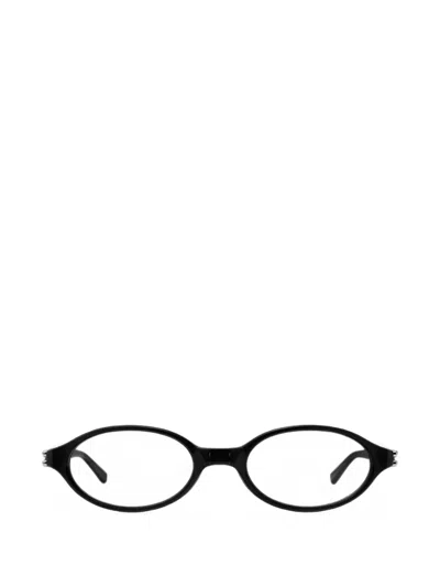 Gentle Monster Ivy Oval-frame Glasses In Black