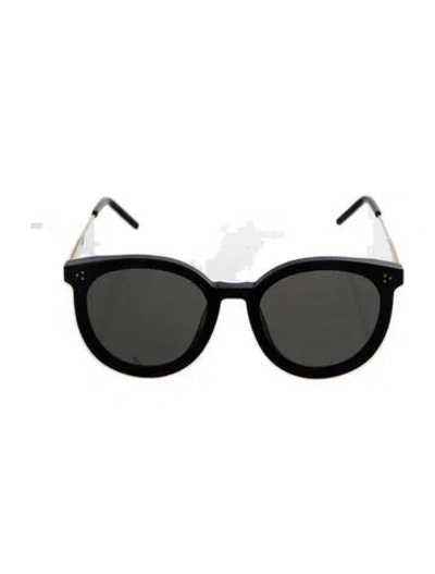 Pre-owned Gentle Monster Jack Hi Oversize Sunglasses In Black/silver
