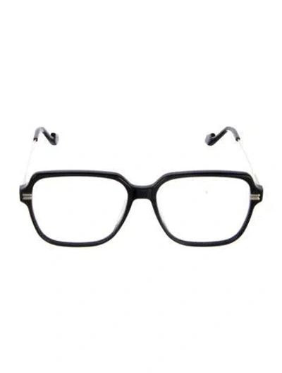 Pre-owned Gentle Monster Jeff Square Eyeglasses In Black