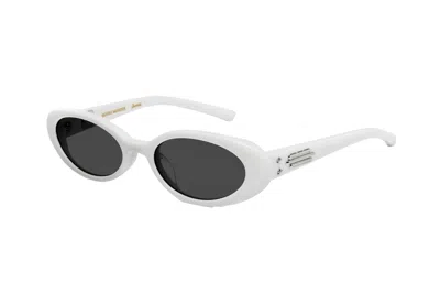 Pre-owned Gentle Monster Jennie Hush Sunglasses White/gray (w2)