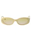 Gentle Monster Yellow Acetate Sunglasses In Yellow