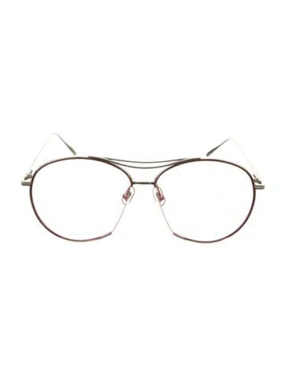 Pre-owned Gentle Monster Jumping Jack Aviator Sunglasses In Silver