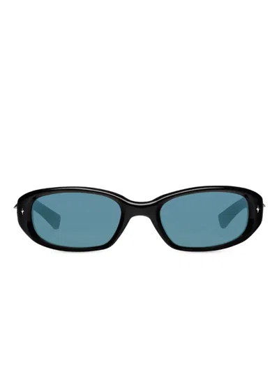 Gentle Monster Kafka 01 (bl) Brille Mit Eckigem Gestell In Black