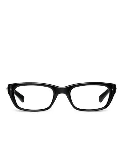 Gentle Monster Kant 01 Star Brille Mit Eckigem Gestell In Black