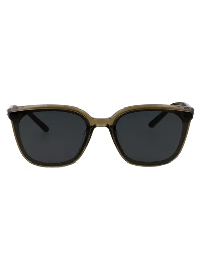 Gentle Monster Khaki Black Acetate Sunglasses