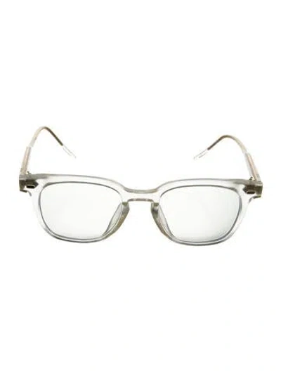 Pre-owned Gentle Monster Kubo Square Eyeglasses In Transparent