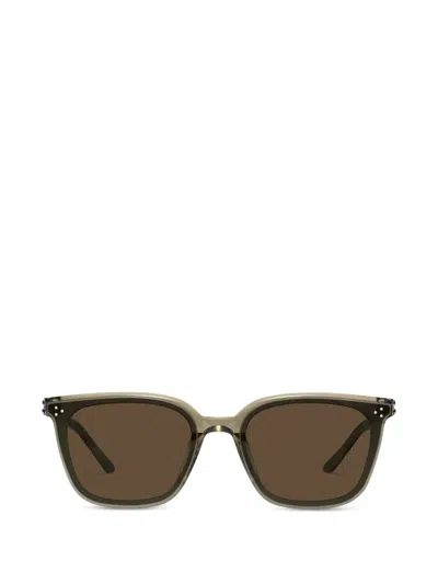 Gentle Monster La Sola Kc6 Square-frame Sunglasses In Green