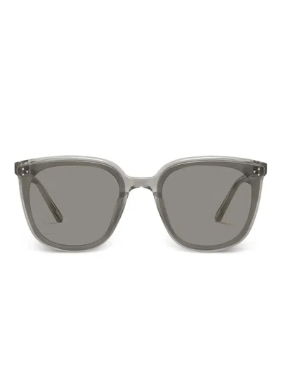 Gentle Monster Acetate Grey Sunglasses In Gray