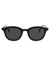 Gentle Monster Lang 01round-frame Sunglasses In 01 Black