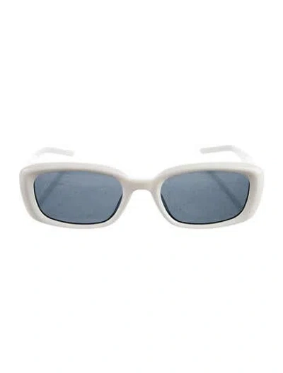 Pre-owned Gentle Monster Lin Square Sunglasses In White