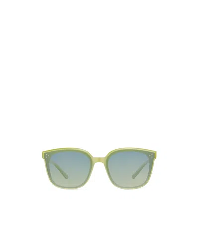Gentle Monster Logo Sunglasses In Gray