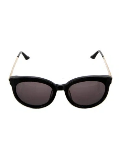 Pre-owned Gentle Monster Lovesome Cat-eye Sunglasses In Black