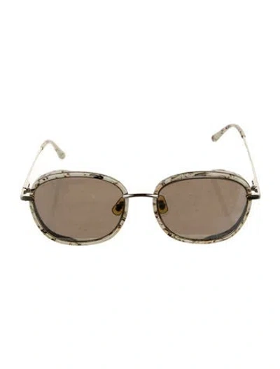 Pre-owned Gentle Monster Mad Crush Square Sunglasses In Brown