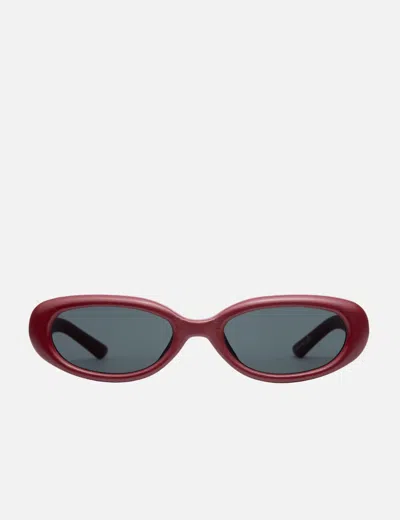 Gentle Monster Maison Margiela - Mm206 Leather Lr1 In Red