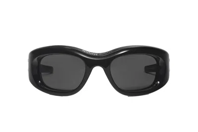 Pre-owned Gentle Monster Maison Margiela Aviator Sunglasses Black Mm002 01