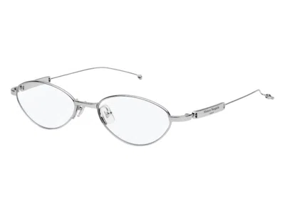 Pre-owned Gentle Monster Maison Margiela Glasses In Silver Clear (mm216 02)