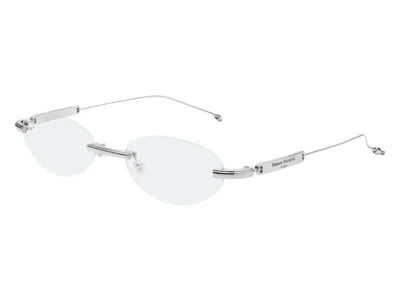 Pre-owned Gentle Monster Maison Margiela Glasses In Silver Clear (mm217 02)