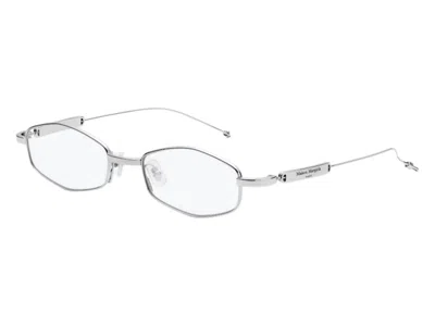 Pre-owned Gentle Monster Maison Margiela Glasses In Silver Clear (mm218 02)