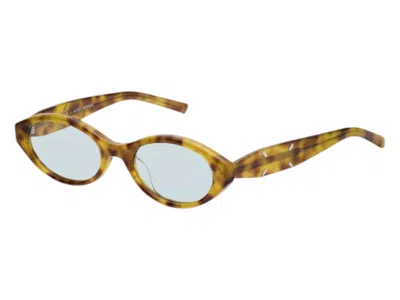 Pre-owned Gentle Monster Maison Margiela Glasses In Tortoise Green (mm209 T6gr)