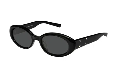 Pre-owned Gentle Monster Maison Margiela Oval Sunglasses Black (mm107 01)