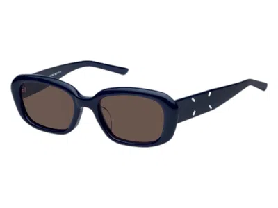 Pre-owned Gentle Monster Maison Margiela Sunglasses In Blue Brown (mm207 N6 Br)