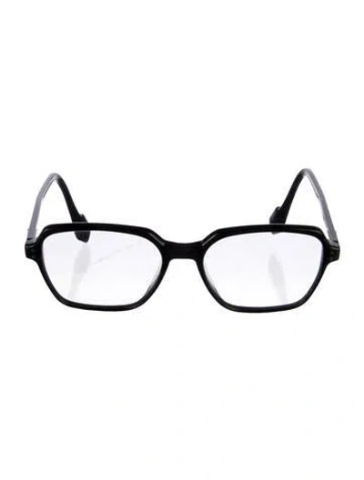 Pre-owned Gentle Monster Mantu Square Eyeglasses In Black