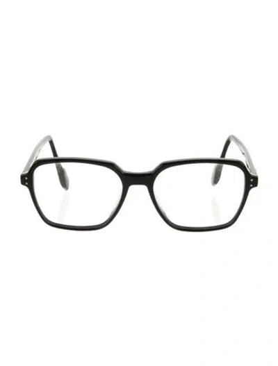 Pre-owned Gentle Monster Mantu Square Eyeglasses In Black